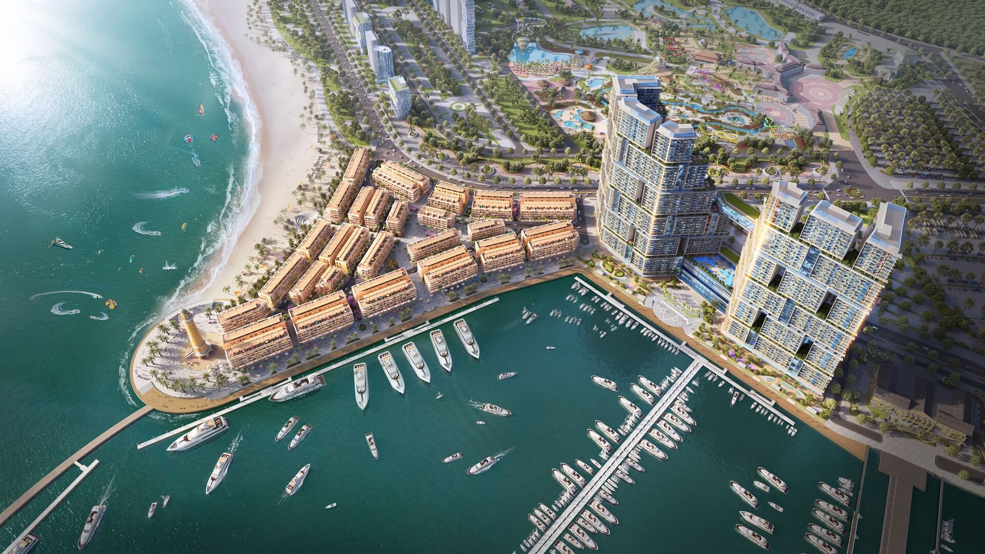 Cảng tàu và marina Bãi Cháy