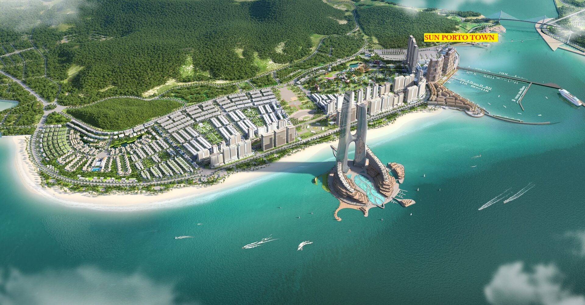 Tổng thể Sun Elite City