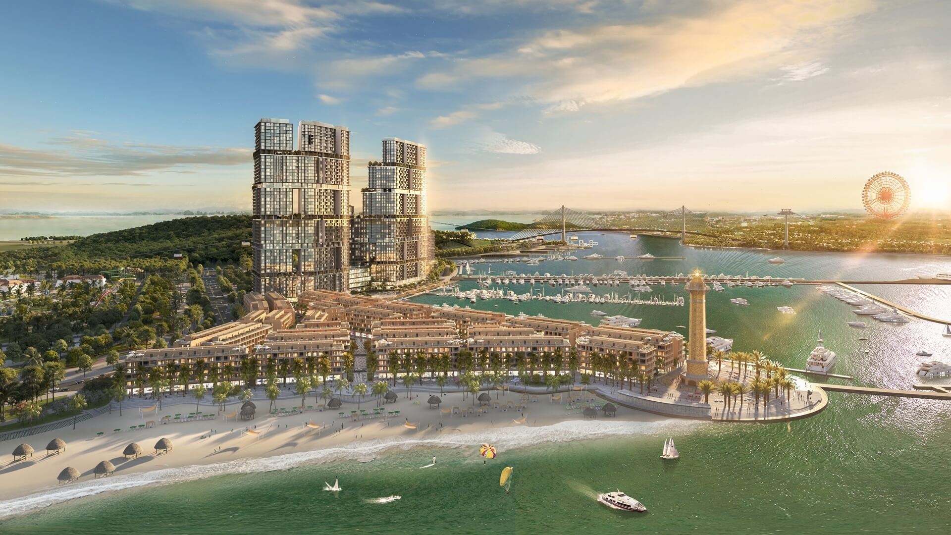 Mặt đứng Sun Porto Town